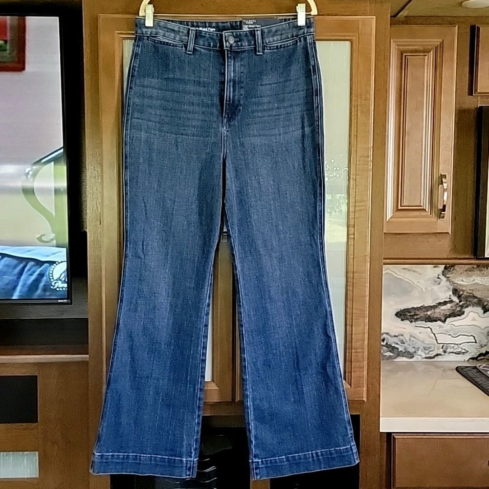 Talbots Flawless High Waist Flare Jeans - Size 12